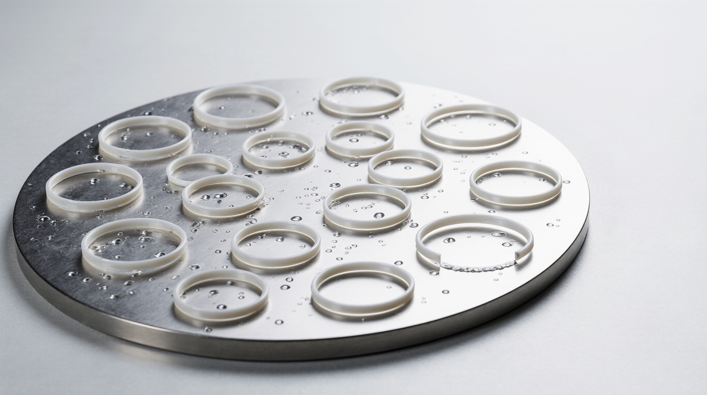 Food-Grade Silicone O-Rings (FDA Approved)