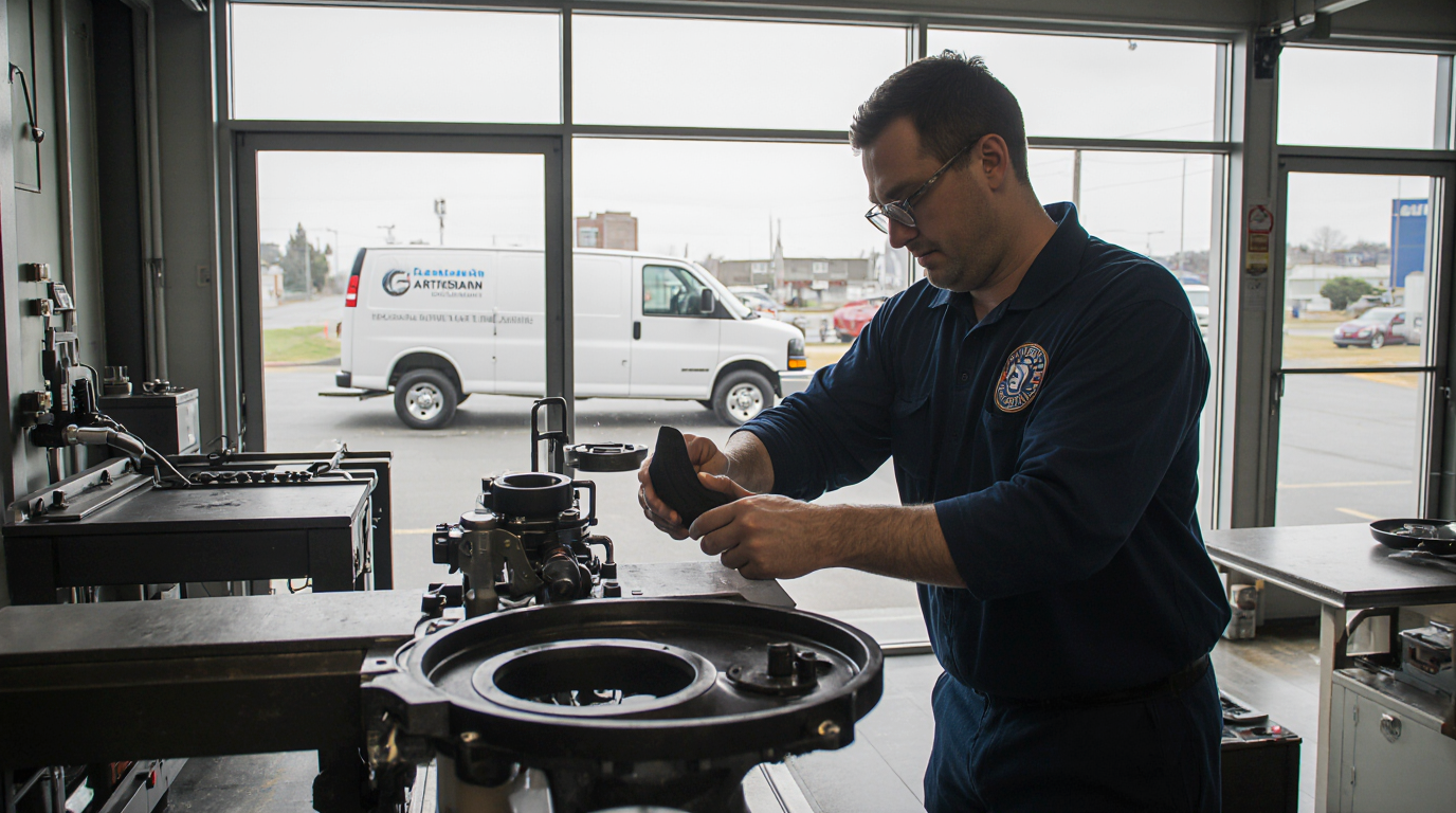 On-Site Industrial Rubber Fabrication Service