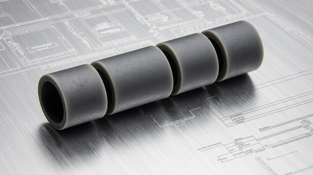 CNC-Machined Polyurethane Rollers